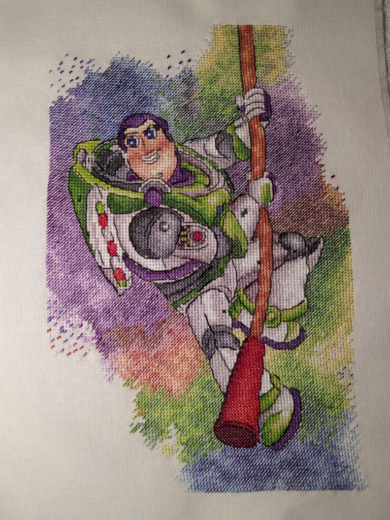 Buzz Lightyear Cross Stitch Pattern DMC Needlepoint Pattern Etsy - Buzz Lightyear Cross Stitch Pattern