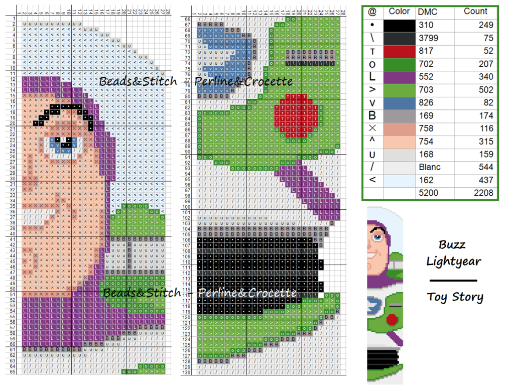 Buzz Lightyear Toy Story Disney Cross Stitch Patterns Cross Stitch  - Buzz Lightyear Cross Stitch Pattern