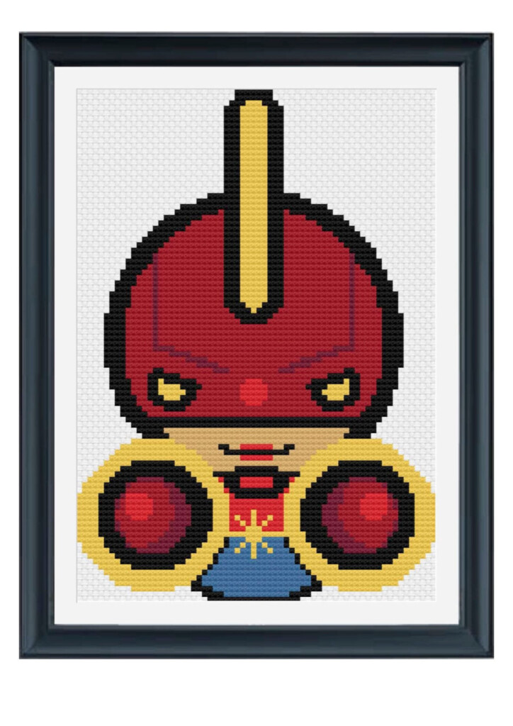 CAPTAIN MARVEL Cross Stitch Pattern Instant Download Etsy UK - Captain Marvel Cross Stitch Pattern