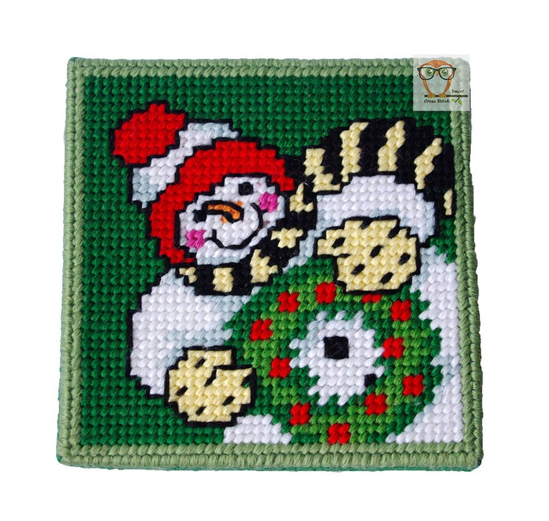CHRISTMAS Plastic Canvas Pattern Free Cross Stitch Pattern Etsy - Cross Stitch Plastic Canvas Christmas Patterns