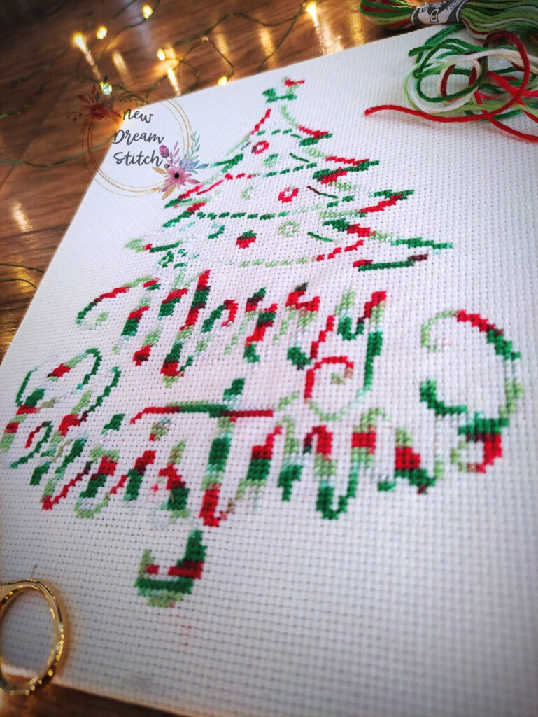 Christmas Tree Cross Stitch Pattern Holiday Christmas Decor Etsy - Christmas Tree Cross Stitch Pattern