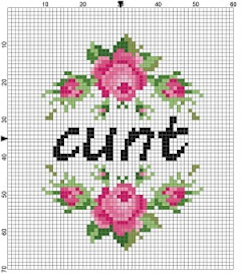 Cnt Funny Dirty Mature Cross Stitch Pattern Instant Etsy Canada - Free Dirty Cross Stitch Patterns