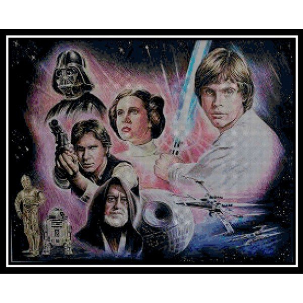 Cody Country Cross Stitch May The Force Be With You - May The Force Be With You Cross Stitch Pattern