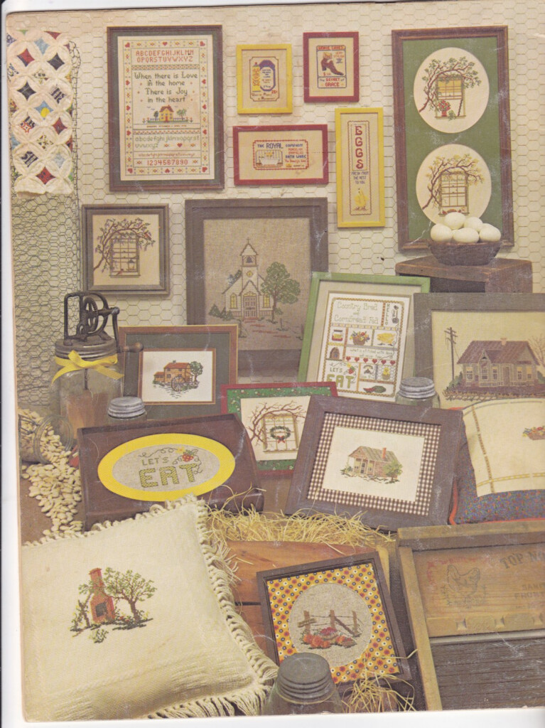 Corner Store Cross Stitch Barbara And Cheryl Cross Stitch Design Booklet - Barbara And Cheryl Cross Stitch Patterns