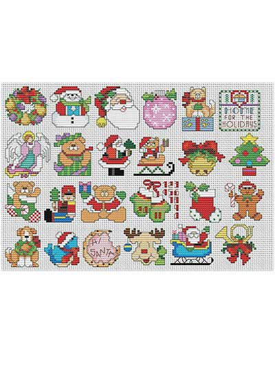 Counted Cross Stitch Christmas Ornament Patterns - Counted Cross Stitch Ornament Patterns