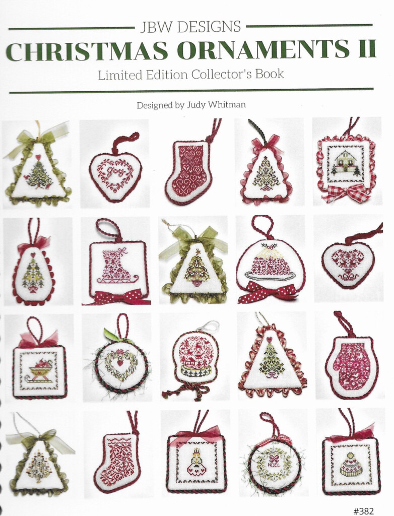 Counted Cross Stitch Pattern Christmas Ornaments Collection II  - Counted Cross Stitch Patterns For Christmas
