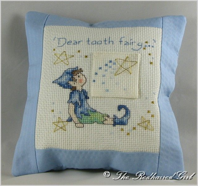 Counted Cross Stitch Tooth Fairy Pillow Patterns Christopher Myersa s  - Counted Cross Stitch Tooth Fairy Pillow Patterns