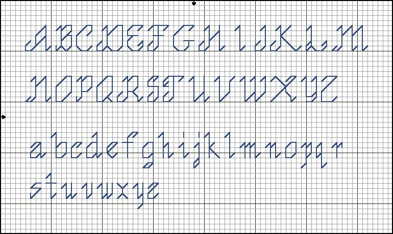 Cross Stitch Alphabet Patterns Free Printable Printable Templates Free - Free Cross Stitch Letter Patterns