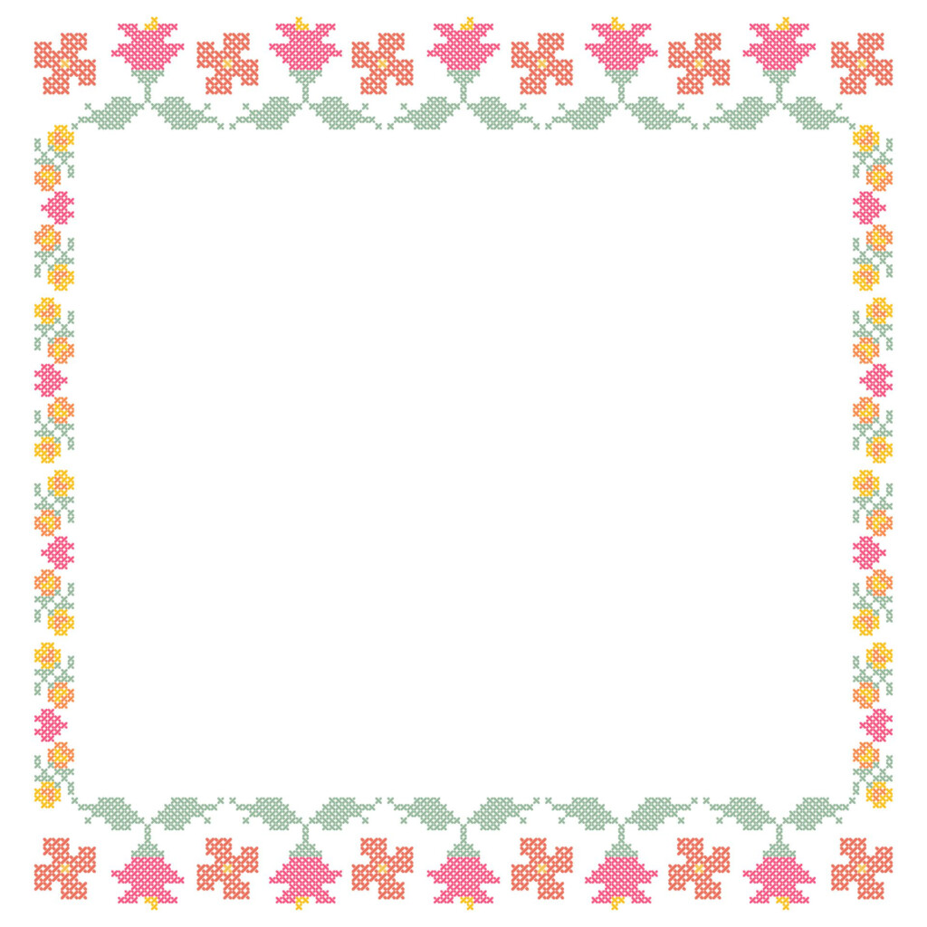 Cross Stitch Borders 10 Free PDF Printables Printablee - Free Border Cross Stitch Patterns
