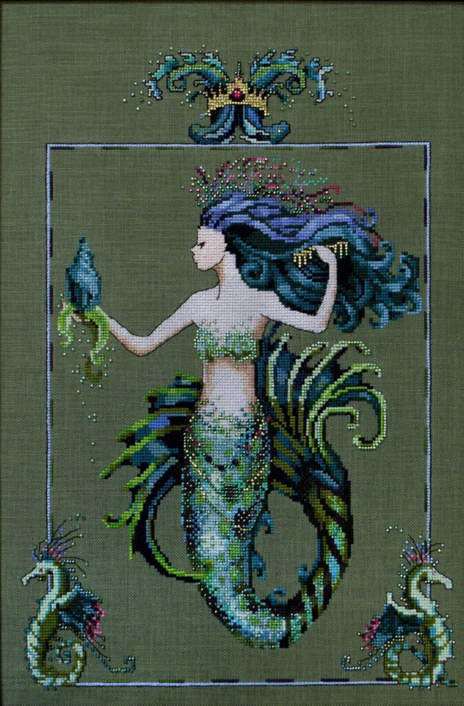 Cross Stitch Chart Pattern Mirabilia Bluebeard s Princess  - Mira Bella Cross Stitch Patterns