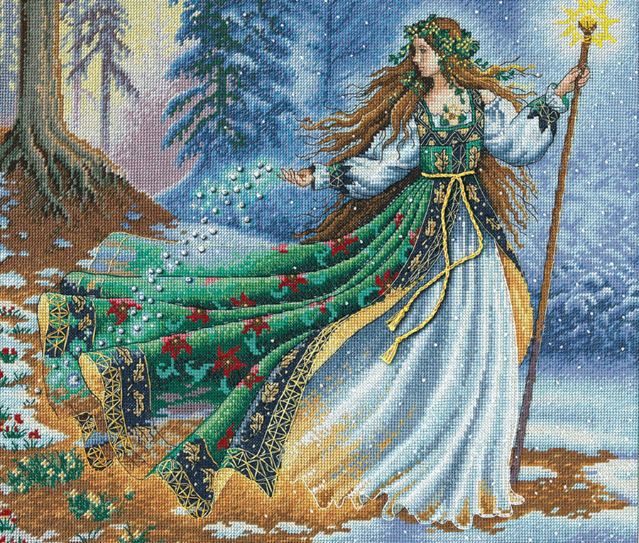Cross Stitch Corner Dimensions Gold Collection Woodland Enchantress - Dimensions Gold Cross Stitch Patterns