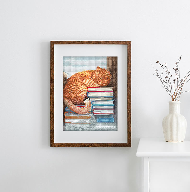 Cross Stitch Kit Afternoon Nap Leti Stitch Leti Stitch Cross  - Afternoon Nap Cross Stitch Pattern