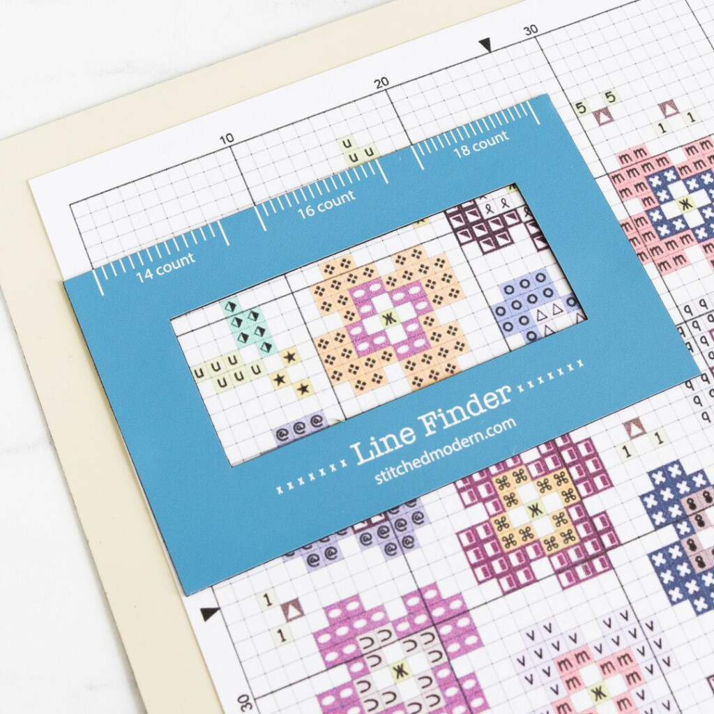 Cross Stitch Magnetic Line Finder Chart Place Keeper Pattern Marker  - Magnetic Pattern Holder Cross-stitch
