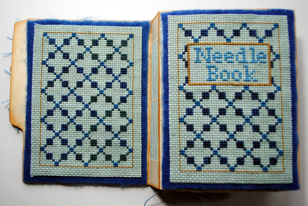 Cross Stitch Needle Book Instant Download PDF Pattern With 3 Etsy UK - Cross Stitch Needle Book Pattern