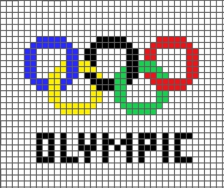 Cross Stitch Olympic Rings How To Cross Stitch Art Needlework On  - Olympic Rings Cross Stitch Pattern