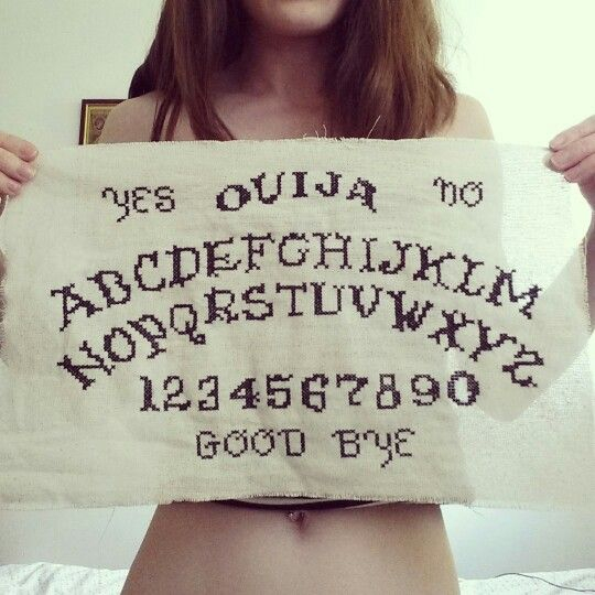 Cross Stitch Ouija Board Cross Stitch Embroidery Cross Stitch Knitt - Ouija Board Cross Stitch Pattern Free
