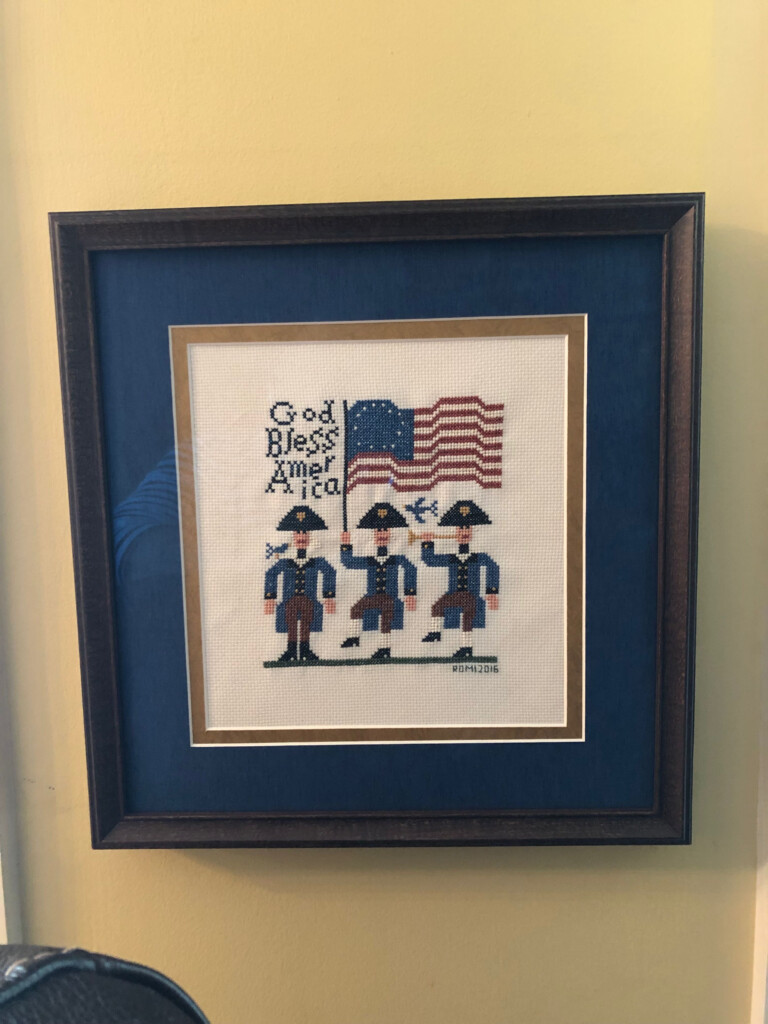 Cross Stitch Pattern Birds Of A Feather Liberty Betsy Ross Flag  - Betsy Ross Flag Cross Stitch Pattern