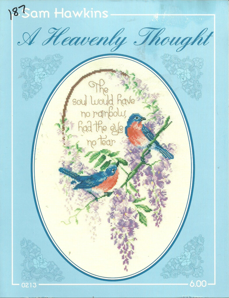 Cross Stitch Pattern By Sam Hawkins A Heavenly Thought Birds - Sam Hawkins Cross Stitch Patterns