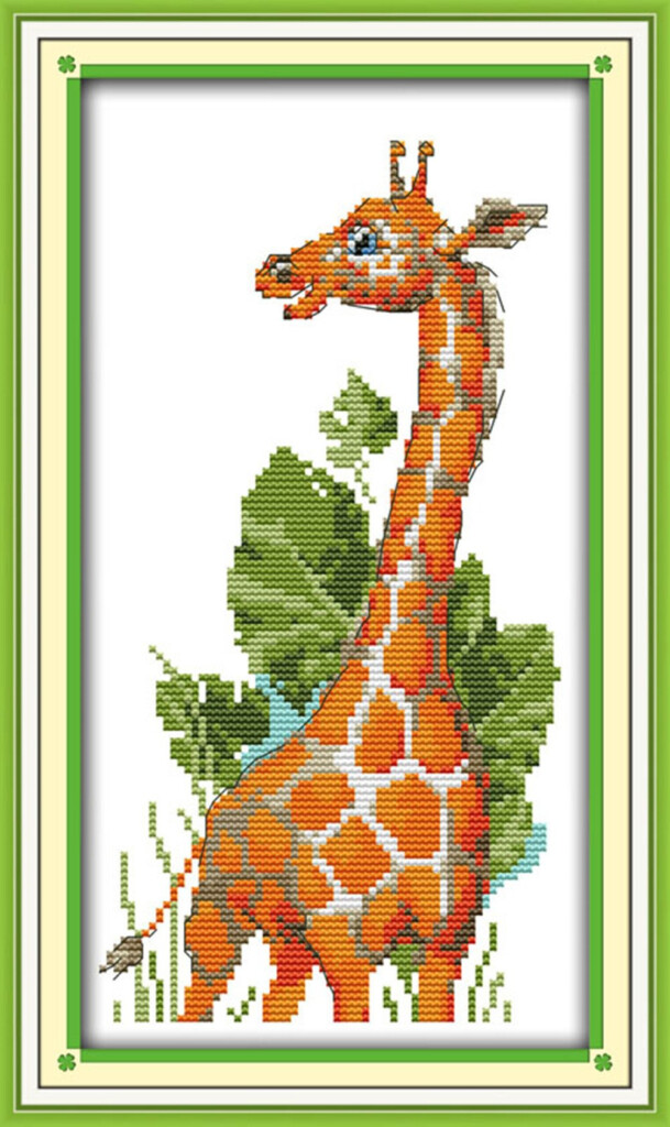Cross Stitch Pattern Giraffe Free Patterns - Printable Giraffe Cross Stitch Pattern Free