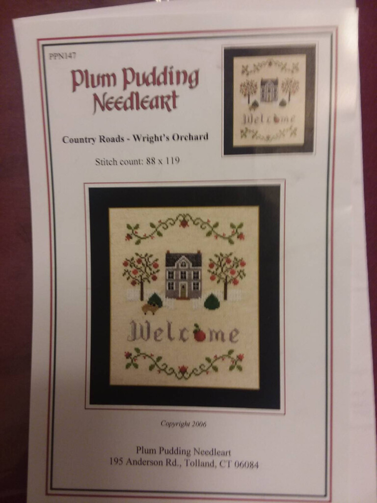 Cross Stitch Pattern No PPN147 Designed By Plum Pudding Etsy - Plum Pudding Cross Stitch Pattern