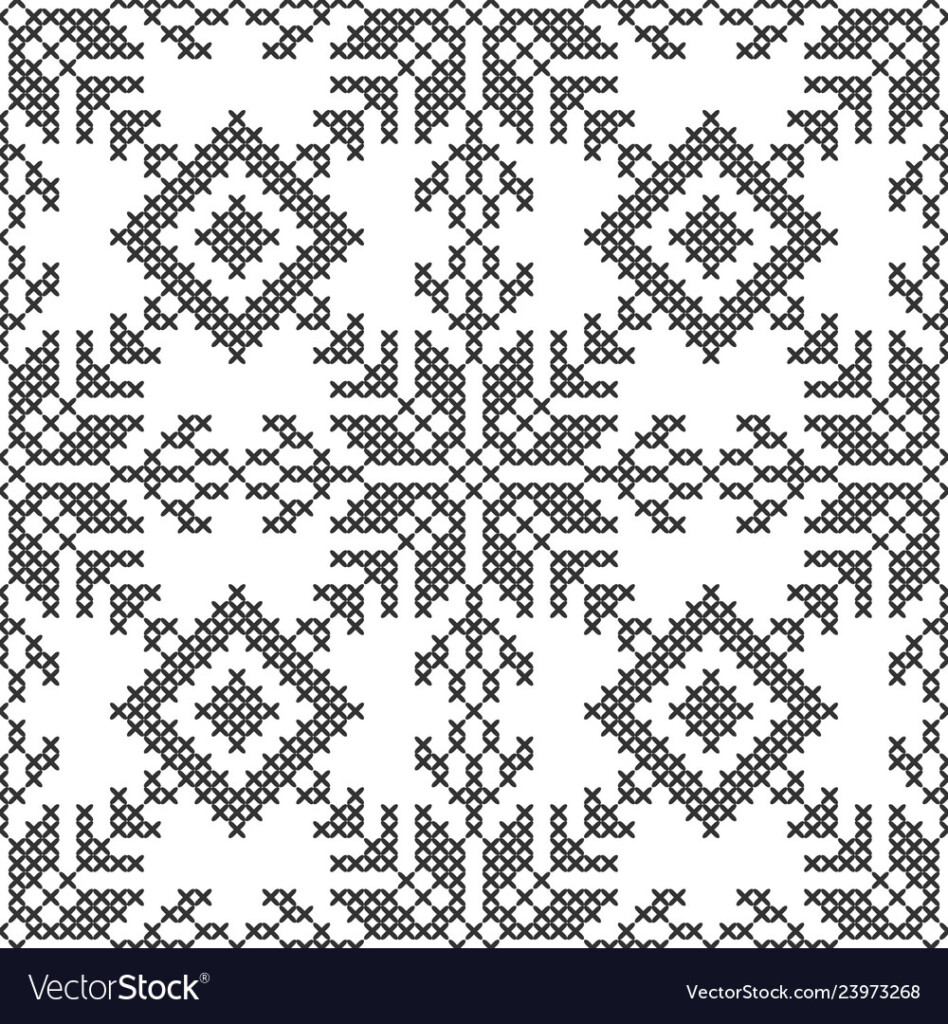 Cross Stitch Patterns Black And White This Little Kitty Measures Just  - Easy Cross Stitch Patterns Black And White