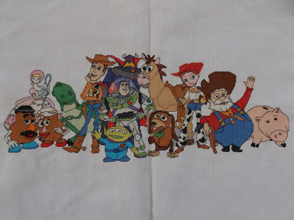 Cross stitch Toy Story 2 Cross Stitch Stitch Toy Cross Stitching - Toy Story Cross Stitch Patterns Free