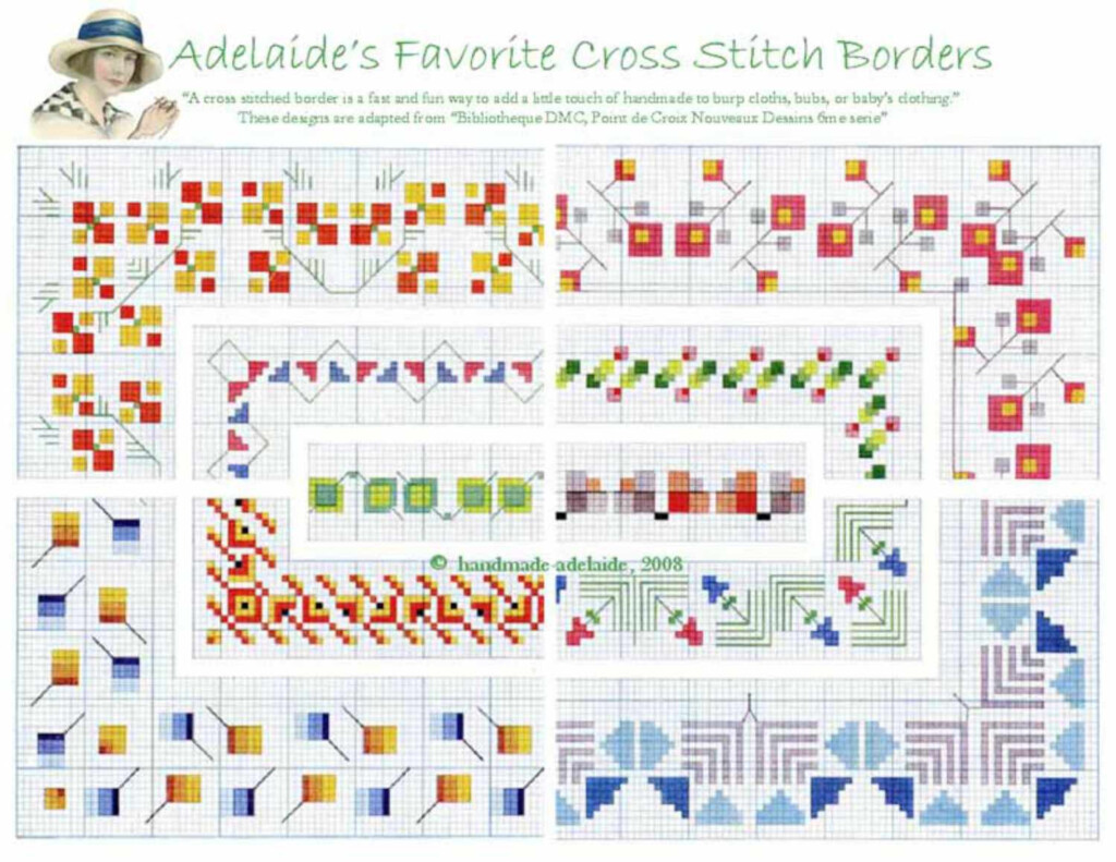 Cross Stitch Vine Border Pattern Cross Stitch Patterns - Simple Cross Stitch Border Patterns