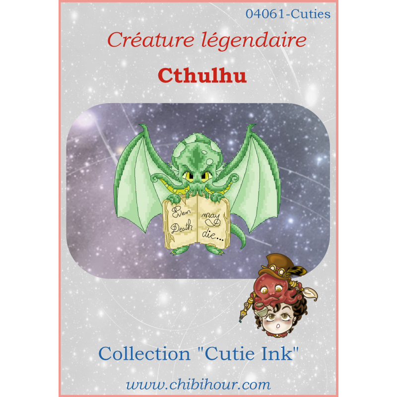 Cthulhu cross stitch Pattern  - Cthulhu Cross Stitch Pattern Free