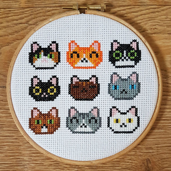 Cute Cross Stitch Patterns Supplies Super Cute Kawaii  - Cute Small Cross Stitch Patterns