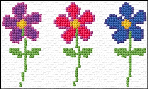 Daisies Cross Stitch Designs - Daisy Cross Stitch Pattern Free