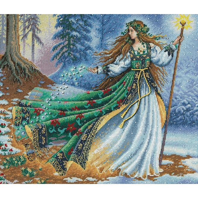 Dimensions Gold Collection Counted Cross Stitch Kit 14X12 Woodland  - Cross Stitch Gold Free Patterns