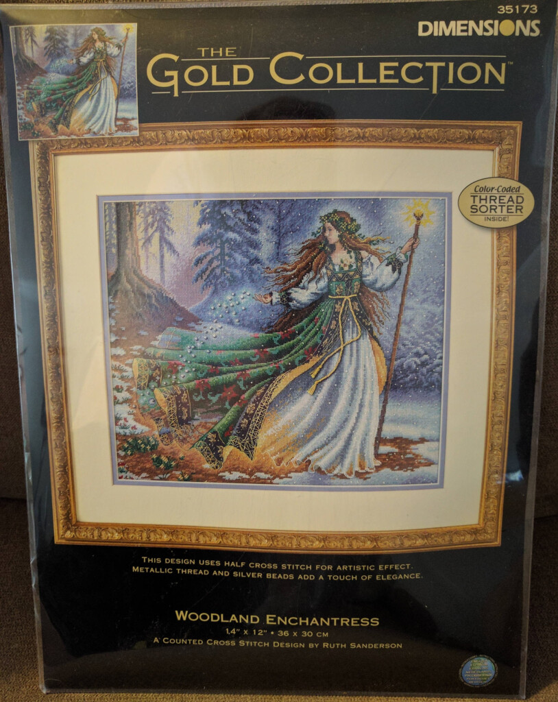 Dimensions Gold Collection Woodland Enchantress Cross Stitch Kit 35173  - Dimensions Gold Cross Stitch Patterns