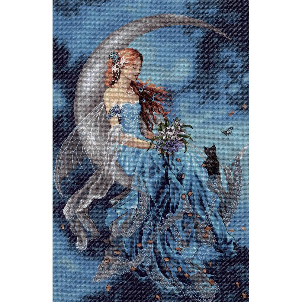 Dimensions Wind Moon Fairy Counted Cross Stitch Kit 70 35393 123Stitch - Fairy Counted Cross Stitch Patterns