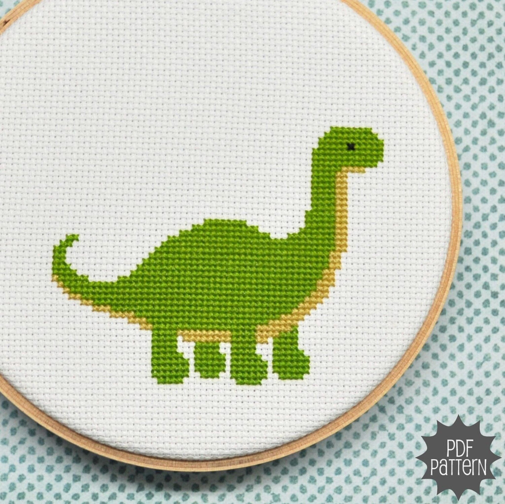 Dinosaur Cross Stitch Pattern Cross Stitch Patterns - Dinosaur Cross Stitch Patterns Free