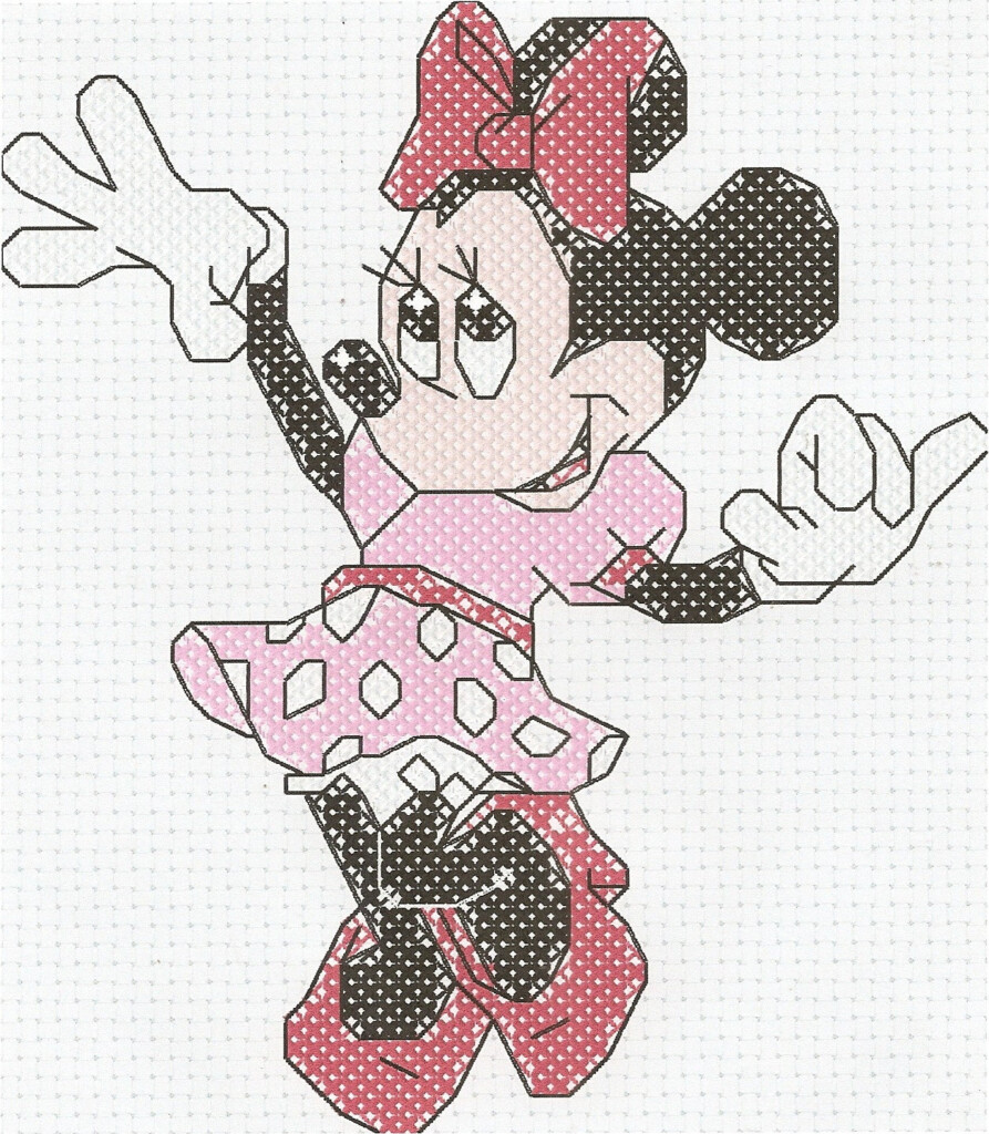 Disney s Minnie Mouse Cross Stitch Pattern - Free Minnie Mouse Cross Stitch Patterns