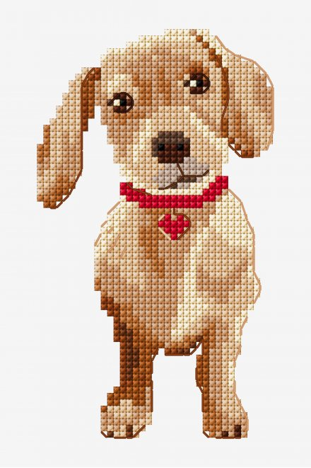 Dog Cross Stitch Patterns - Free Dog Counted Cross Stitch Patterns