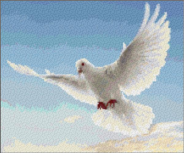 Dove Cross Stitch Designs - Dove Cross Stitch Pattern Free