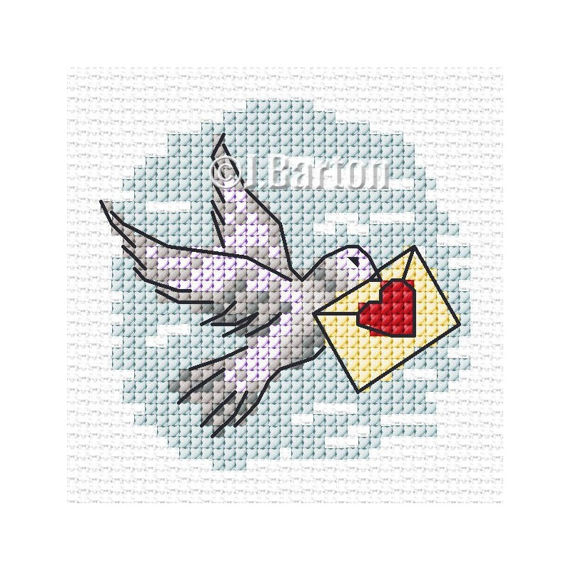 Dove - Dove Cross Stitch Pattern Free