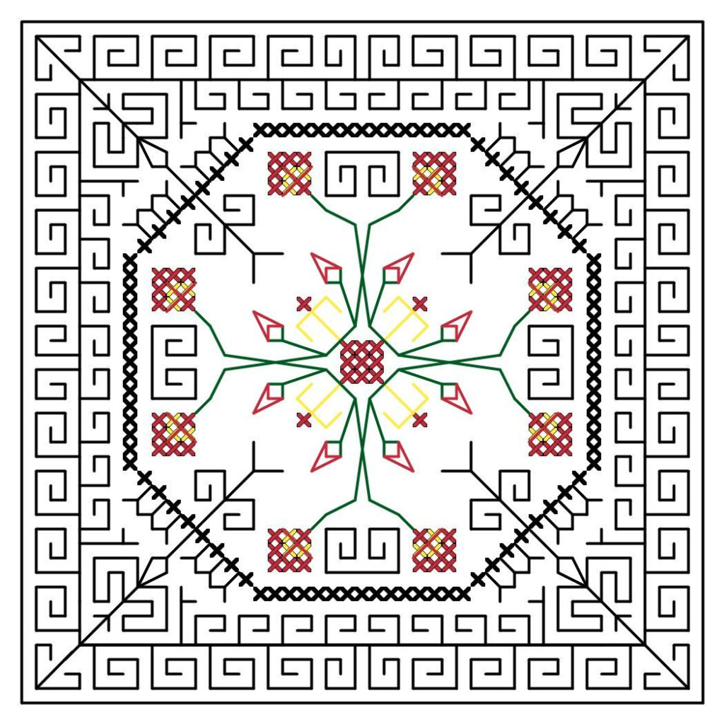 Downloadable Free Blackwork Charts Patterns Whether You re Stitching A  - Blackwork Cross Stitch Patterns Free