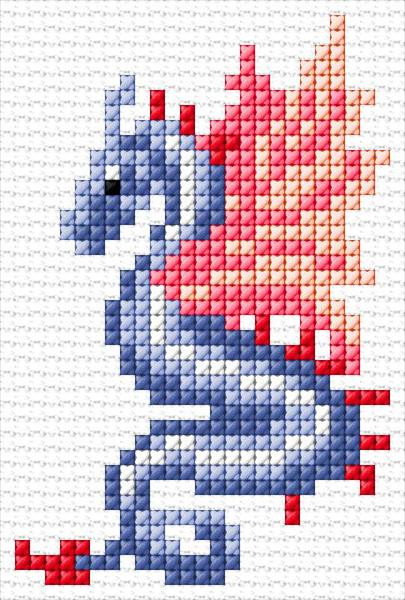 Dragon Cross Stitch Designs - Dragon Cross Stitch Patterns Free Printable