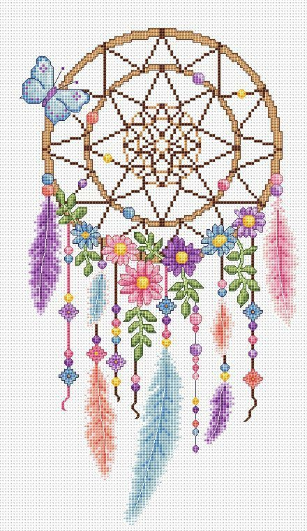 Dreamcatcher Cross Stitch Patterns Free Cross Stitch Patterns - Dream Catcher Cross Stitch Patterns Free