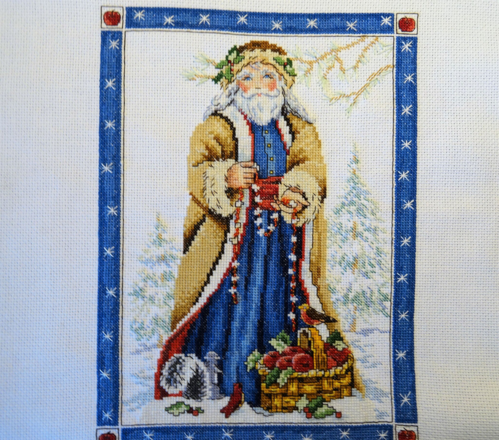 Father Christmas Cross Stitch Patterns Printable Templates Free - Free Father Christmas Cross Stitch Patterns