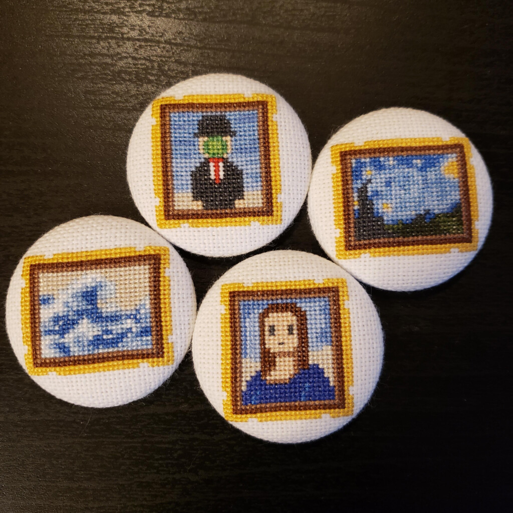  FO Famous Paintings R CrossStitch - Cross Stitch Patterns Of Famous Paintings