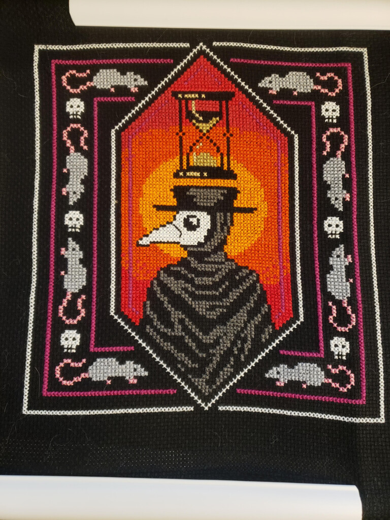  FO Plague Doctor By NightSpiritStudio On Etsy R CrossStitch - Plague Doctor Cross Stitch Pattern Free
