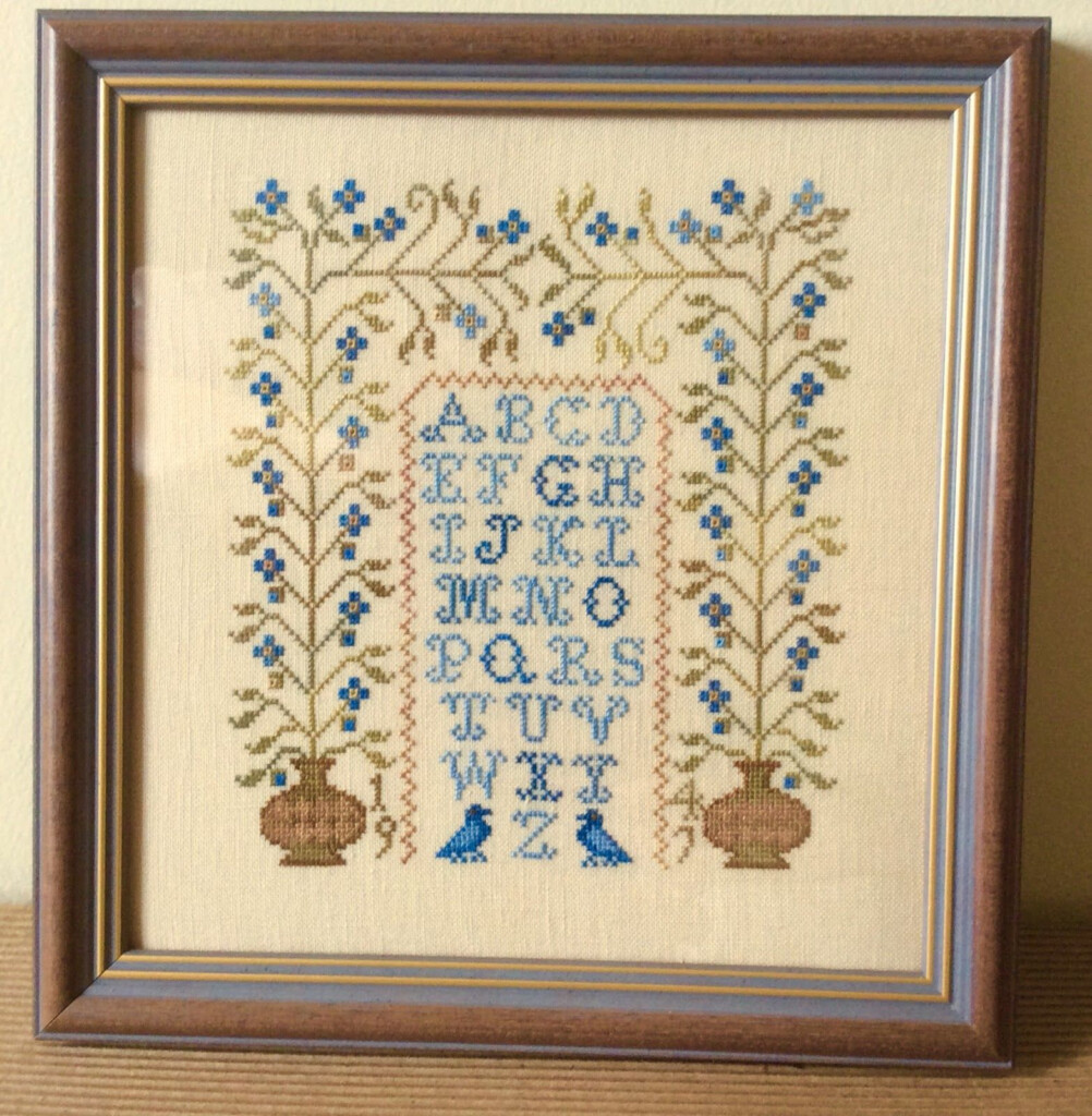 Forget Me Not By Blackbird Designs Cross Stitch Sampler Patterns  - Forget Me Not Cross Stitch Pattern Free