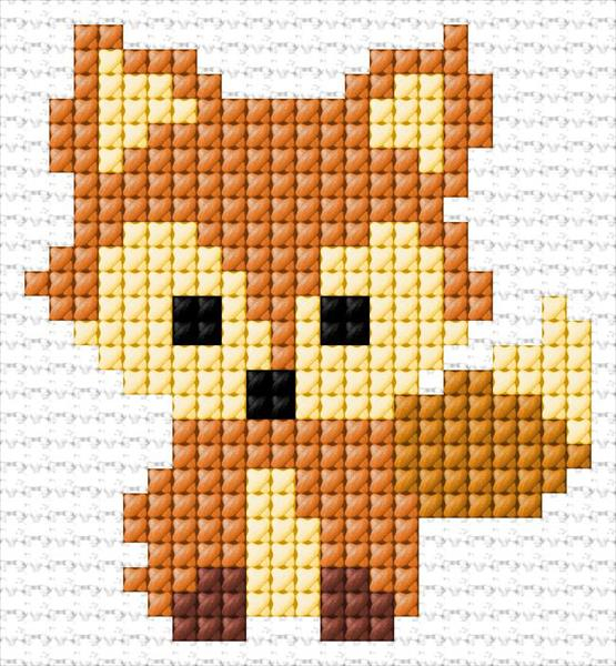 Fox Cross Stitch Designs - Fox Cross Stitch Pattern Free