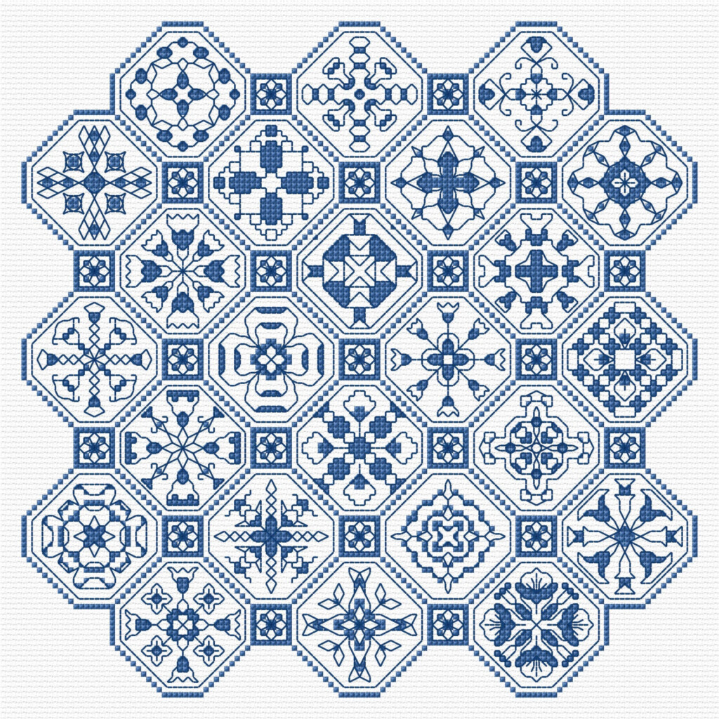 Free Blackwork Cross Stitch Patterns Lesley Teare Designs Blackwork  - Blackwork Cross Stitch Patterns Free