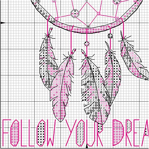 Free Cross Stitch Pattern Dream Catcher Cross Stitch Patterns - Dream Catcher Cross Stitch Patterns Free