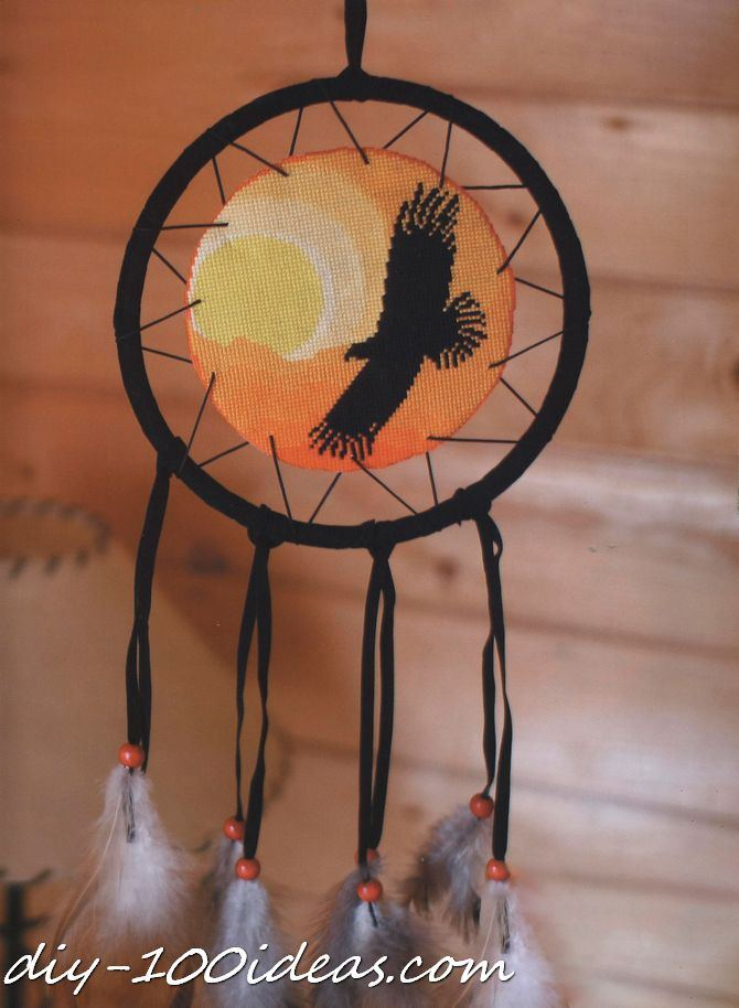 Free Cross Stitch Pattern Dreamcatcher DIY 100 Ideas - Dream Catcher Cross Stitch Patterns Free
