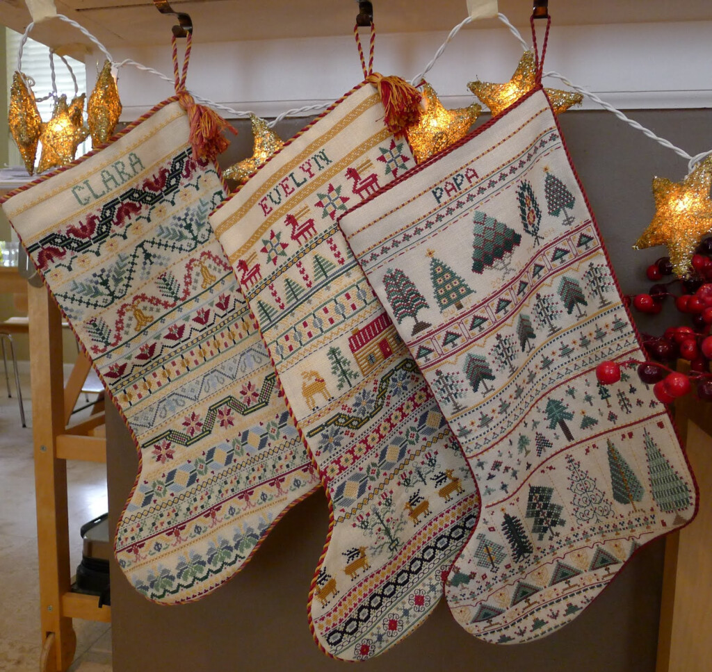 Free Cross Stitch Patterns Christmas Stockings - Christmas Stocking Cross Stitch Pattern